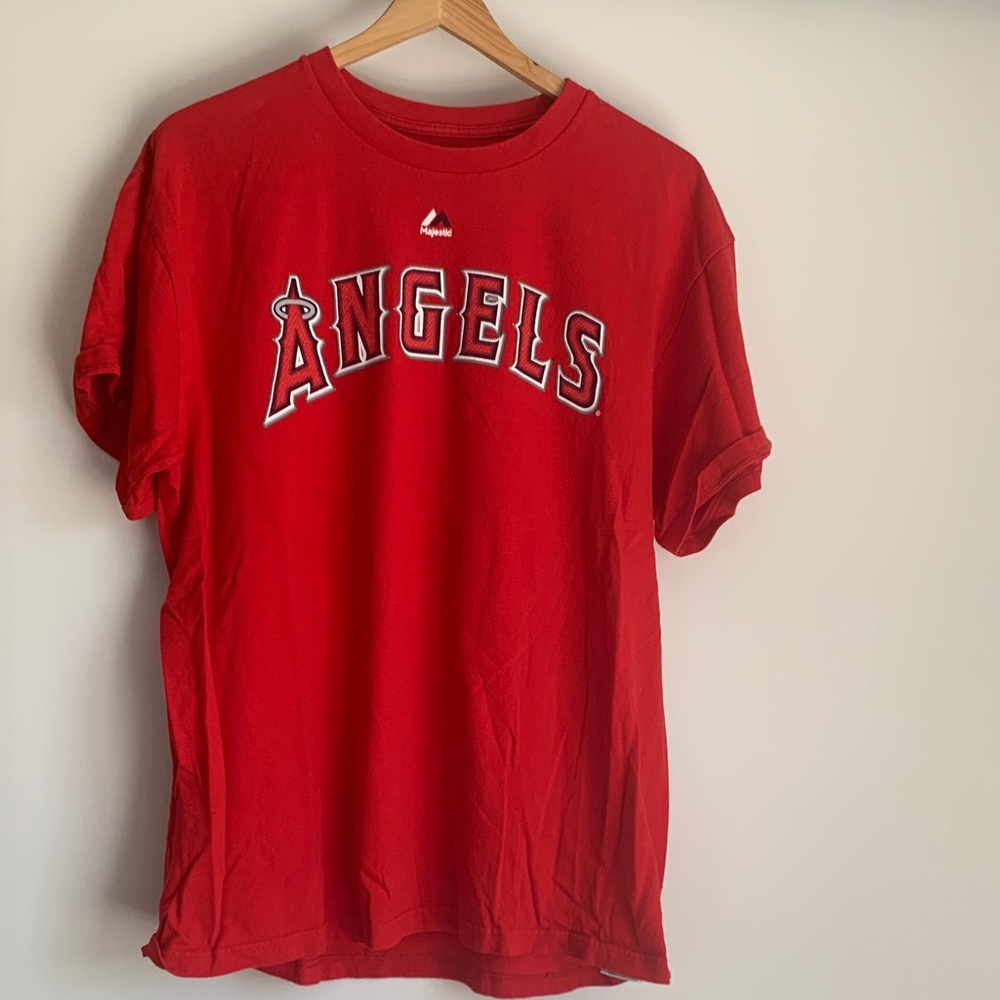 Angels Majestic Red Tee